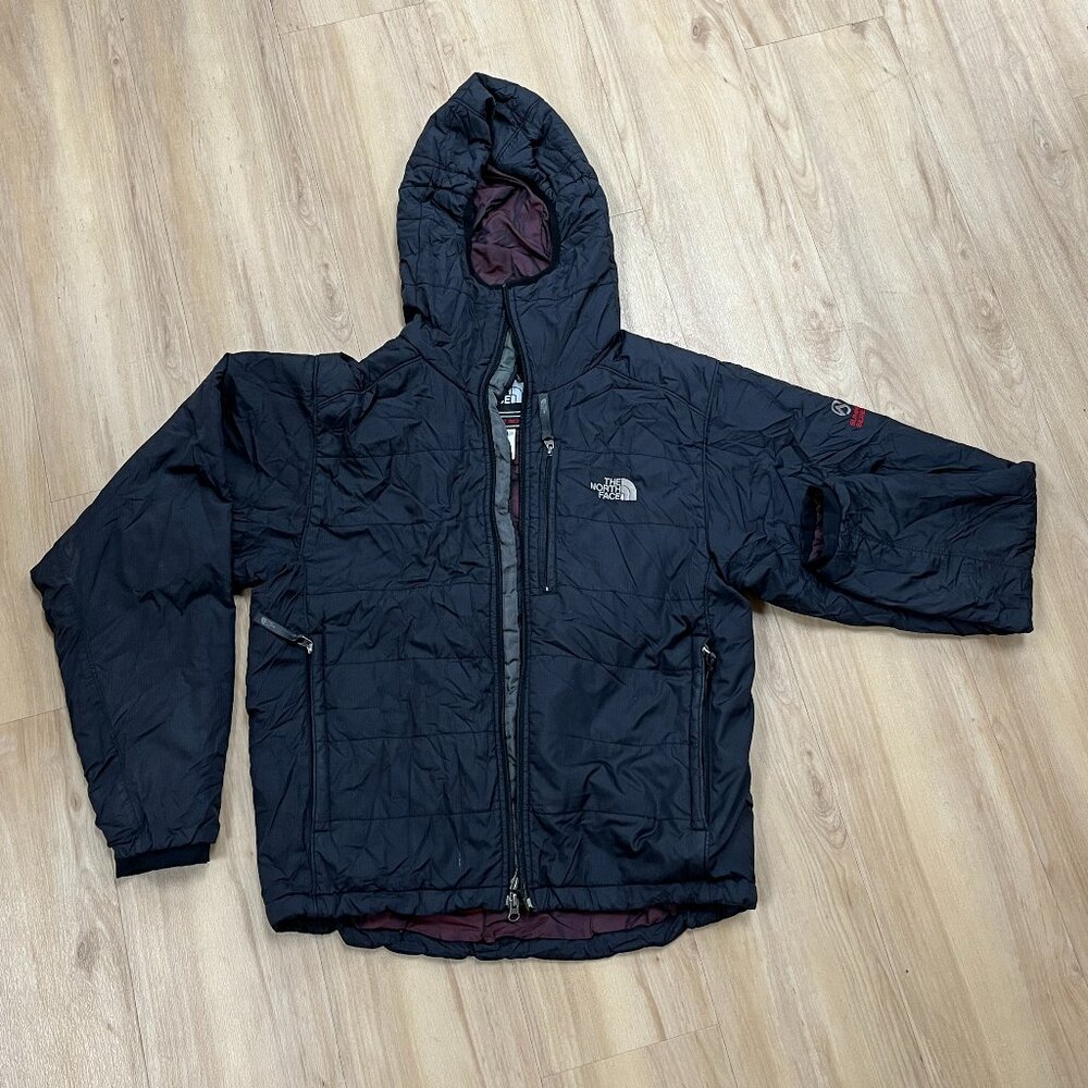The North Face Black Primaloft Packable Parka Warm Puffer Coat Jacket Summit